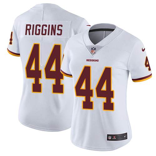 Women's Nike Washington Redskins #44 John Riggins White Vapor Untouchable Elite Player NFL Jersey