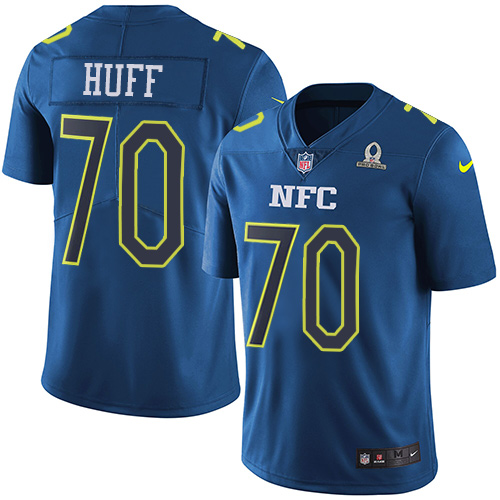 Men's Nike Washington Redskins #70 Sam Huff Limited Blue 2017 Pro Bowl NFL Jersey
