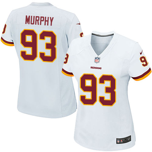 Women's Nike Washington Redskins #93 Trent Murphy Game White NFL Jersey