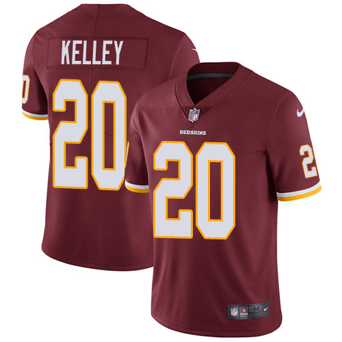 Youth Nike Washington Redskins #20 Rob Kelley Burgundy Red Team Color Vapor Untouchable Limited Player NFL Jersey