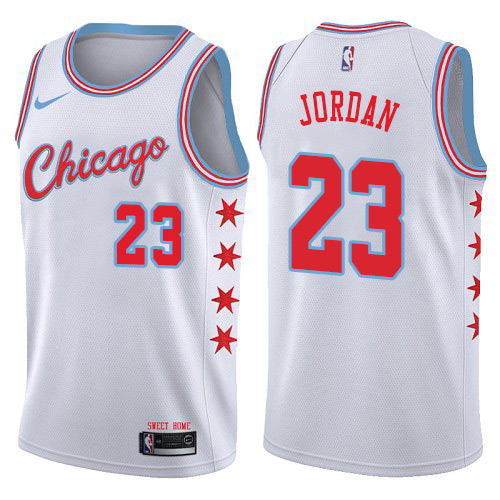 Men's Adidas Chicago Bulls #23 Michael Jordan Authentic Black Electricity Fashion NBA Jersey