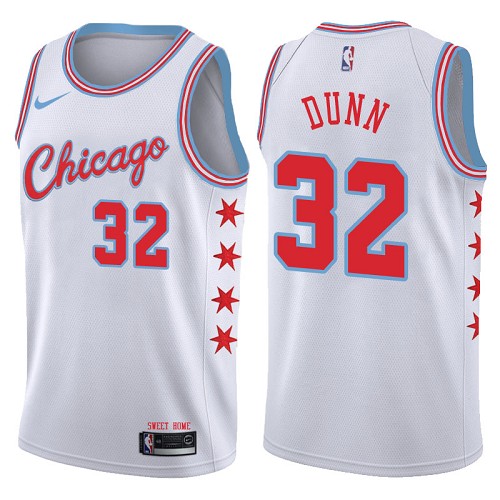 Men's Adidas Chicago Bulls #23 Michael Jordan Authentic Red USA Flag Fashion NBA Jersey