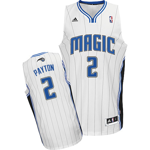 Men's Adidas Orlando Magic #2 Elfrid Payton Swingman White Home NBA Jersey