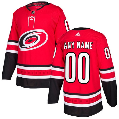 Women's Adidas Carolina Hurricanes Customized Premier Red Home NHL Jersey