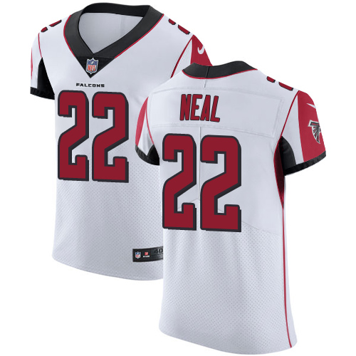 Men's Nike Atlanta Falcons #22 Keanu Neal White Vapor Untouchable Elite Player NFL Jersey
