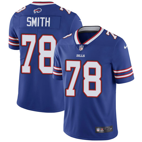 Youth Nike Buffalo Bills #78 Bruce Smith Royal Blue Team Color Vapor Untouchable Limited Player NFL Jersey