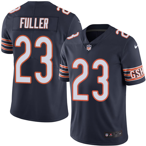 Men's Nike Chicago Bears #23 Kyle Fuller Navy Blue Team Color Vapor Untouchable Limited Player NFL Jersey