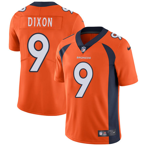 Youth Nike Denver Broncos #9 Riley Dixon Orange Team Color Vapor Untouchable Elite Player NFL Jersey