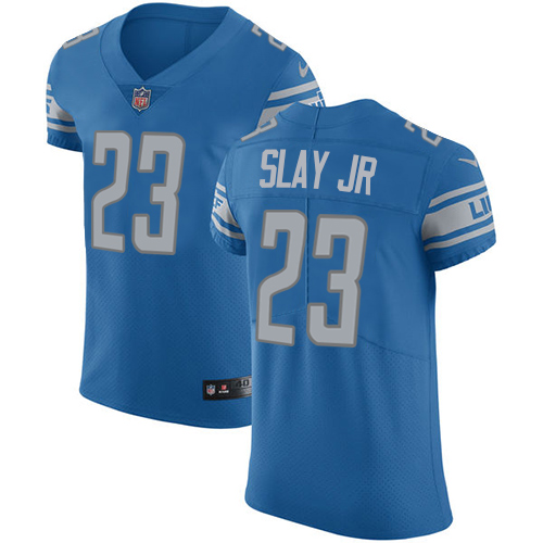Men's Nike Detroit Lions #23 Darius Slay Blue Team Color Vapor Untouchable Elite Player NFL Jersey