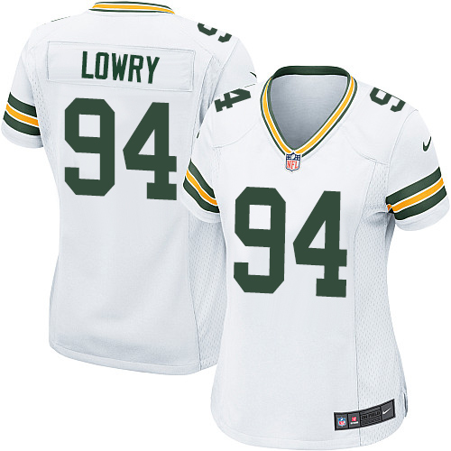 Women's Nike Green Bay Packers #94 Dean Lowry Game White NFL Jersey