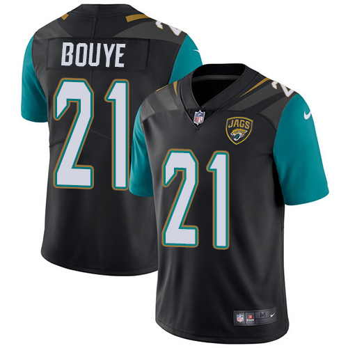 Men's Nike Jacksonville Jaguars #21 A.J. Bouye Black Alternate Vapor Untouchable Limited Player NFL Jersey