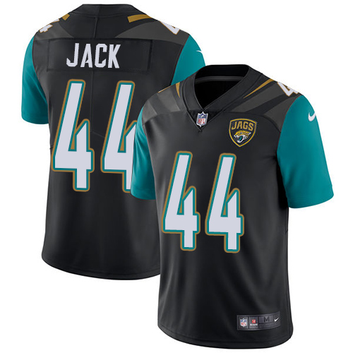Men's Nike Jacksonville Jaguars #44 Myles Jack Black Alternate Vapor Untouchable Limited Player NFL Jersey