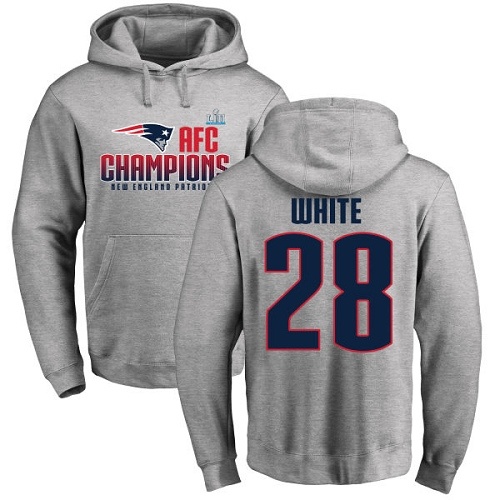 Women's Nike New England Patriots #28 James White Navy Blue Team Color Vapor Untouchable Elite Player NFL Jersey