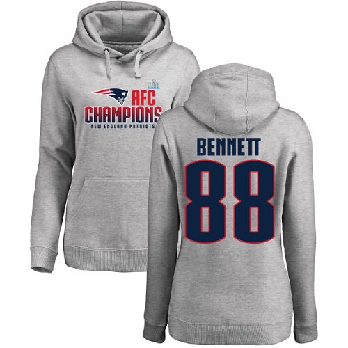 Women's Nike New England Patriots #88 Martellus Bennett White Vapor Untouchable Elite Player NFL Jersey