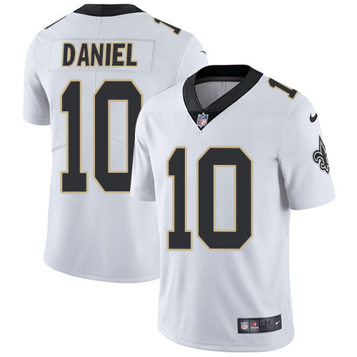 Men's Nike New Orleans Saints #10 Chase Daniel White Vapor Untouchable Limited Player NFL Jersey