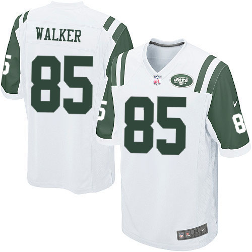 Men's Nike New York Jets #85 Wesley Walker Game White NFL Jersey