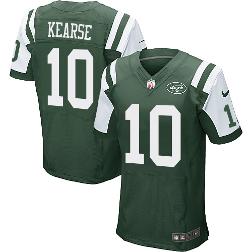 Men's Nike New York Jets #10 Jermaine Kearse Green Team Color Vapor Untouchable Elite Player NFL Jersey