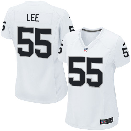 Women's Nike Oakland Raiders #55 Marquel Lee Game White NFL Jersey