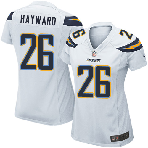 Women's Nike Los Angeles Chargers #26 Casey Hayward Game White NFL Jersey