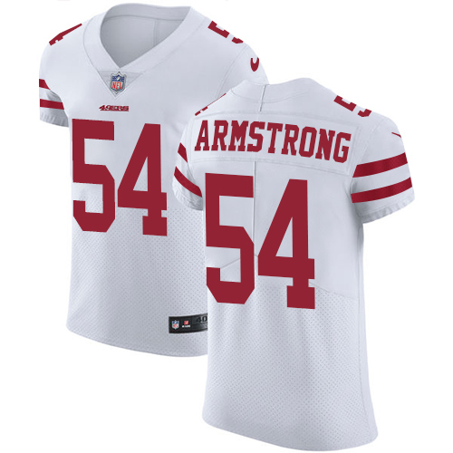 Men's Nike San Francisco 49ers #54 Ray-Ray Armstrong White Vapor Untouchable Elite Player NFL Jersey