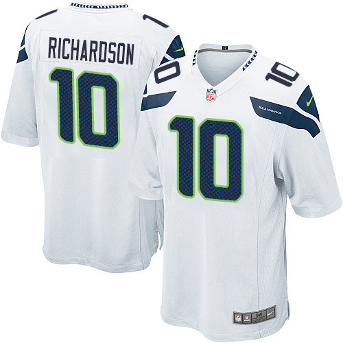 Men's Nike Seattle Seahawks #10 Paul Richardson Game White NFL Jersey