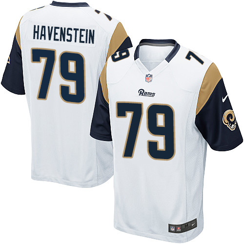 Youth Nike Los Angeles Rams #79 Rob Havenstein Game White NFL Jersey