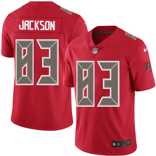 Men's Nike Tampa Bay Buccaneers #83 Vincent Jackson Elite Red Rush Vapor Untouchable NFL Jersey