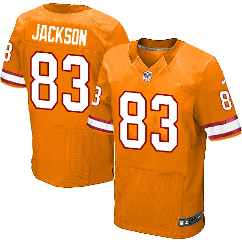 Men's Nike Tampa Bay Buccaneers #83 Vincent Jackson Elite Orange Glaze Alternate NFL Jersey