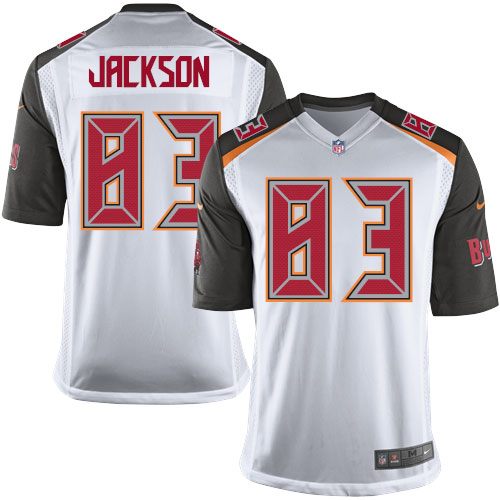 Youth Nike Tampa Bay Buccaneers #83 Vincent Jackson White Vapor Untouchable Elite Player NFL Jersey
