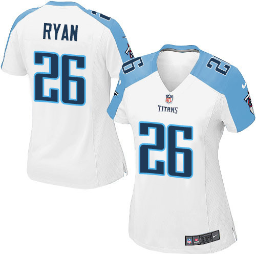 Women's Nike Tennessee Titans #26 Logan Ryan Game White NFL Jersey