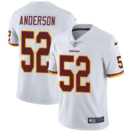 Youth Nike Washington Redskins #52 Ryan Anderson White Vapor Untouchable Elite Player NFL Jersey